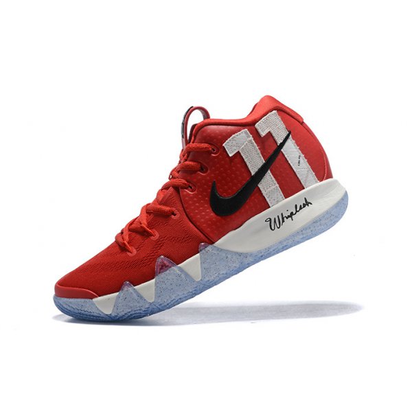 Nike Erkek Kyrie 4 Kırmızı / Siyah Basketbol Ayakkabısı Türkiye - CMEL3R8L